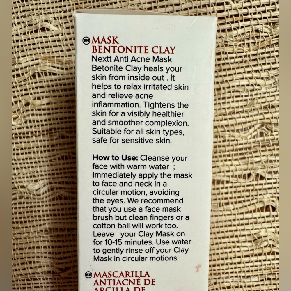 Nexxt Anti Acne Mask Bentonite Clay - Picture 3 of 6